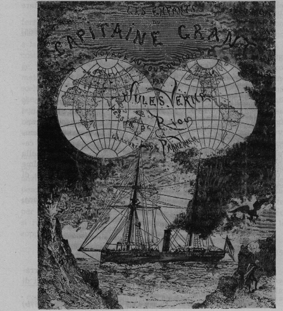 Illustrazione d'epoca tratta da «I figli del Capitano Grant» di Jules Verne, riprodotta in apertura dell'articolo